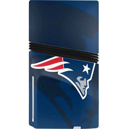 NFL New England Patriots Double Vision PS5 Pro Disk Bundle Skin