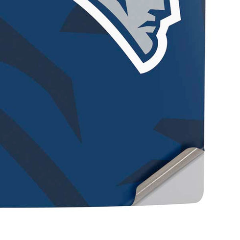 NFL New England Patriots Double Vision PS5 Pro Disk Console Skin