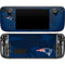 NFL New England Patriots Double Vision Steam Deck Handheld Gaming Computer Skin