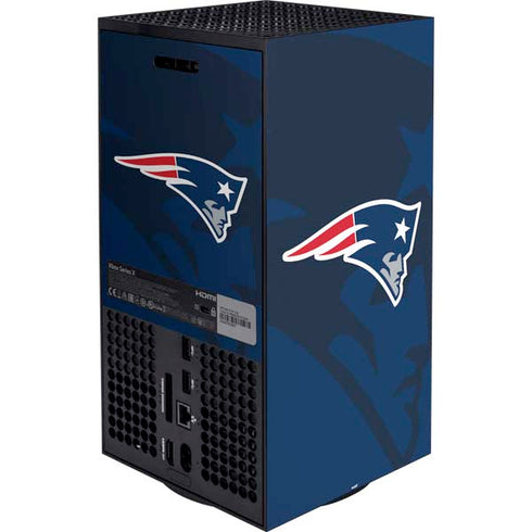 NFL New England Patriots Double Vision XBox Series X Digital Edition Bundle Skin