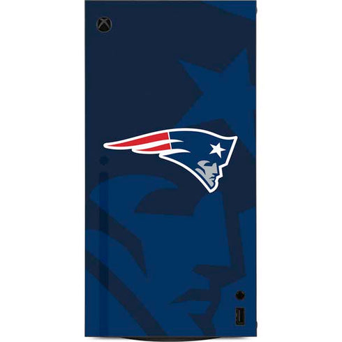 NFL New England Patriots Double Vision XBox Series X Digital Edition Console Skin