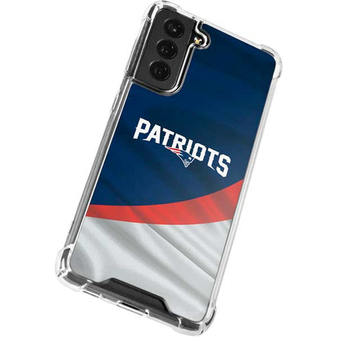 NFL New England Patriots Galaxy S22 Clear Case