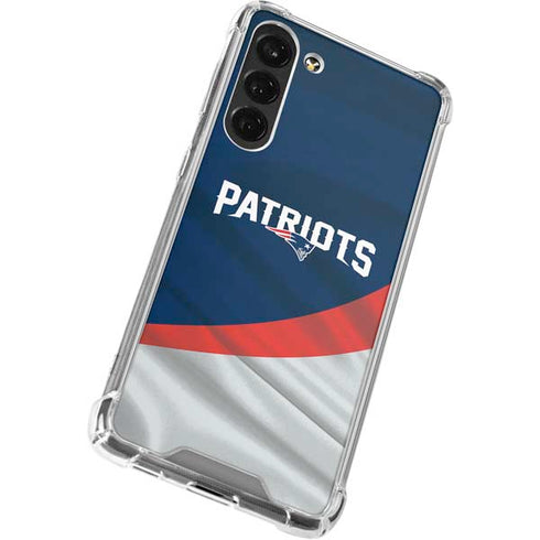 NFL New England Patriots Galaxy S24 FE Clear Case