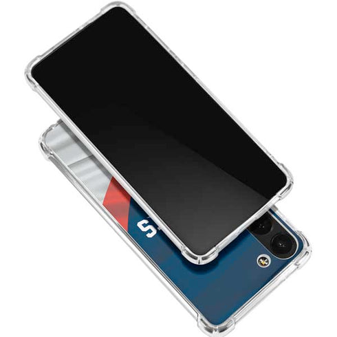 NFL New England Patriots Galaxy S24 FE Clear Case