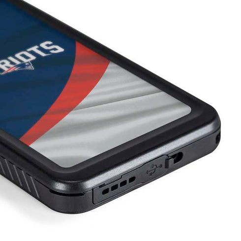 NFL New England Patriots Galaxy S24 Plus Waterproof Case
