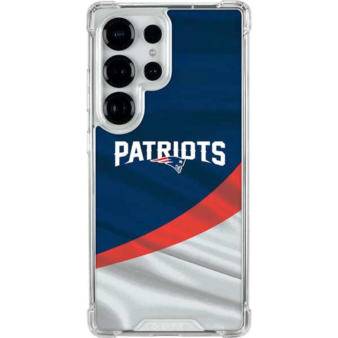 NFL New England Patriots Galaxy S26 Ultra Clear Case