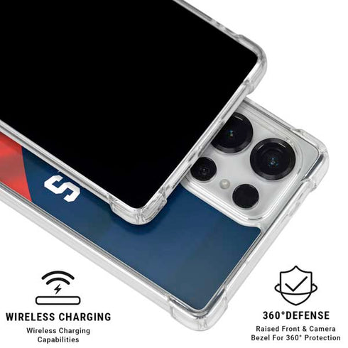 NFL New England Patriots Galaxy S26 Ultra Clear Case