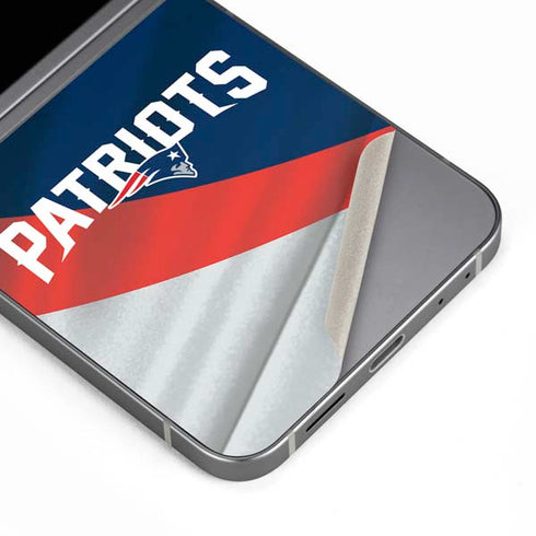 NFL New England Patriots Galaxy Z Flip6 Skin