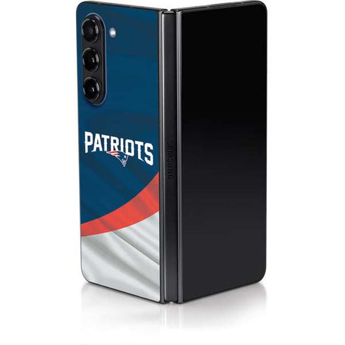 NFL New England Patriots Galaxy Z Fold5 5G Skin