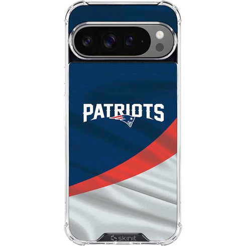NFL New England Patriots Google Pixel 10 Pro XL Clear Case