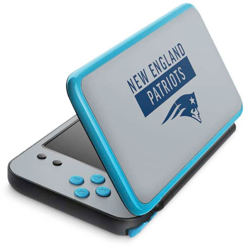 NFL New England Patriots Grey Performance Series Nintendo Skins