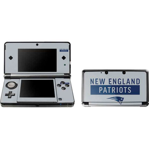 NFL New England Patriots Grey Performance Series Nintendo Skins
