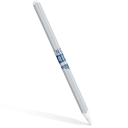 NFL New England Patriots Grey Performance Series Apple Pencil (2nd Gen 2019) Skin