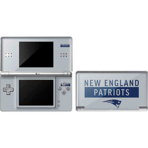 NFL New England Patriots Grey Performance Series Nintendo Skins