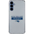 NFL New England Patriots Grey Performance Series Galaxy A55 5G Clear Case