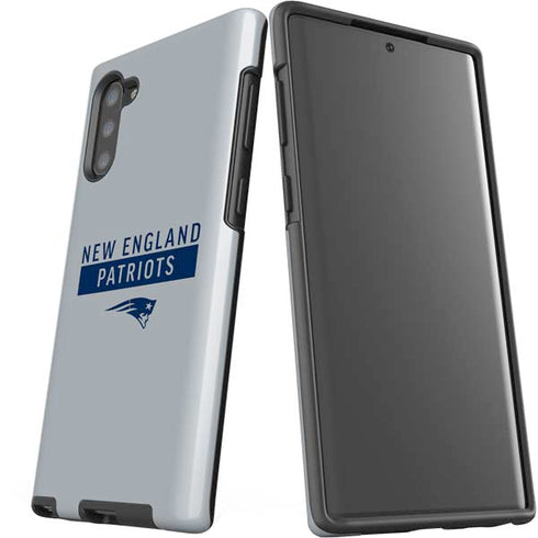 NFL New England Patriots Grey Performance Series Galaxy Note 10 Pro Case