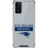 NFL New England Patriots Grey Performance Series Galaxy Note20 5G Clear Case