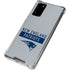 NFL New England Patriots Grey Performance Series Galaxy Note20 5G Clear Case