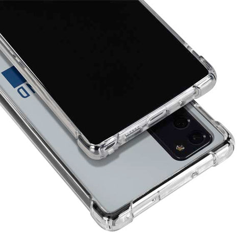 NFL New England Patriots Grey Performance Series Galaxy Note20 5G Clear Case