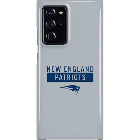 NFL New England Patriots Grey Performance Series Galaxy Cases
