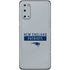 NFL New England Patriots Grey Performance Series Galaxy S20 Skin