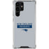 NFL New England Patriots Grey Performance Series Galaxy S23 Ultra Clear Case