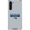 NFL New England Patriots Grey Performance Series Galaxy S24 FE Clear Case