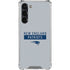 NFL New England Patriots Grey Performance Series Galaxy S24 FE Clear Case
