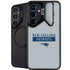 NFL New England Patriots Grey Performance Series Galaxy S25 Kickstand Case