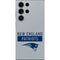 NFL New England Patriots Grey Performance Series Galaxy S24 Ultra Skin