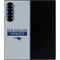 NFL New England Patriots Grey Performance Series Galaxy Z Fold6 Skin
