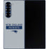 NFL New England Patriots Grey Performance Series Galaxy Z Fold6 Skin