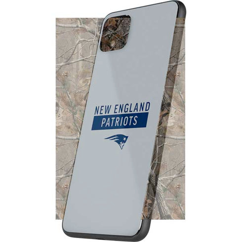 NFL New England Patriots Grey Performance Series Google Pixel 4 XL Skin