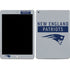 NFL New England Patriots Grey Performance Series Apple iPad Skin