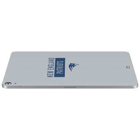 NFL New England Patriots Grey Performance Series Apple iPad Air Skin
