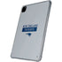 NFL New England Patriots Grey Performance Series iPad Pro 11in (2024) Clear Case