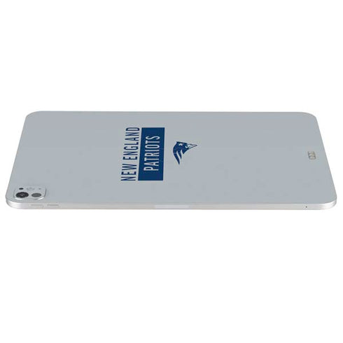 NFL New England Patriots Grey Performance Series iPad Pro 13in M4 (2024) Skin
