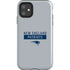 NFL New England Patriots Grey Performance Series iPhone 11 Impact Case