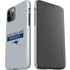 NFL New England Patriots Grey Performance Series iPhone 11 Pro Lite Case