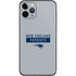 NFL New England Patriots Grey Performance Series iPhone 11 Pro Skin