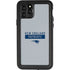 NFL New England Patriots Grey Performance Series iPhone 11 Pro Waterproof Case