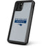 NFL New England Patriots Grey Performance Series iPhone 11 Pro Waterproof Case