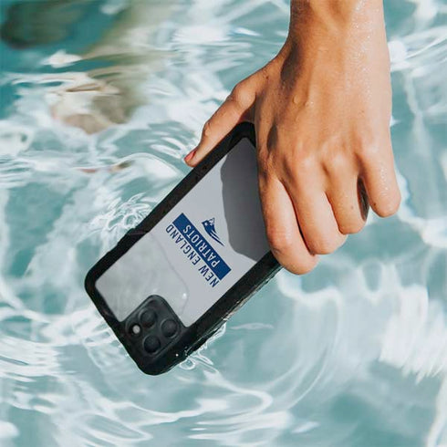 NFL New England Patriots Grey Performance Series iPhone 11 Pro Waterproof Case