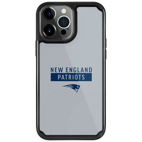 NFL New England Patriots Grey Performance Series iPhone Cases