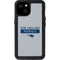 NFL New England Patriots Grey Performance Series iPhone 15 Plus Waterproof Case