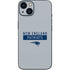 NFL New England Patriots Grey Performance Series iPhone 15 Skin