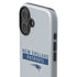 NFL New England Patriots Grey Performance Series iPhone 16 Impact Case