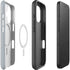 NFL New England Patriots Grey Performance Series iPhone 16 Plus Magsafe Impact Case