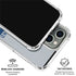 NFL New England Patriots Grey Performance Series iPhone 16 Pro Clear Case