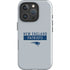 NFL New England Patriots Grey Performance Series iPhone 16 Pro Impact Case